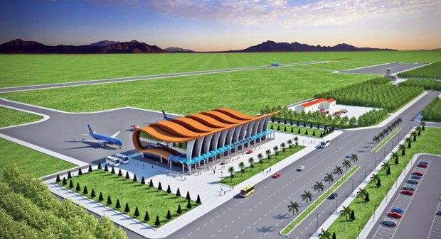 Binh Thuan mise en chantier de l aéroport de Phan Thiet
